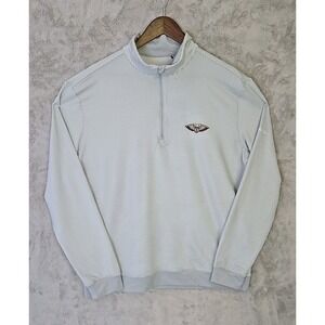 Columbia White New Orleans Pelicans Oakland Downs Omni-Wick Quarter-Zip Top